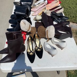 Women’s size 6 1/2 new and used.